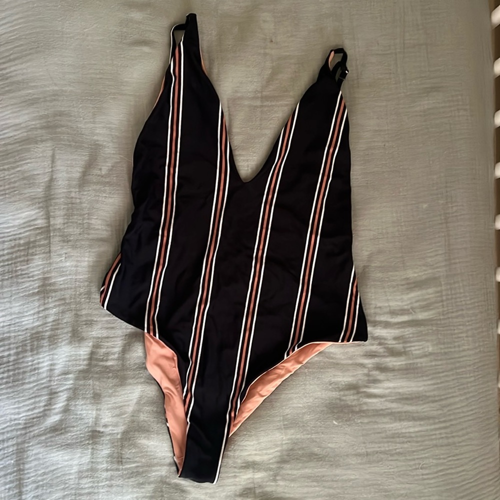 Billabong Reversible One Piece Swim Suit